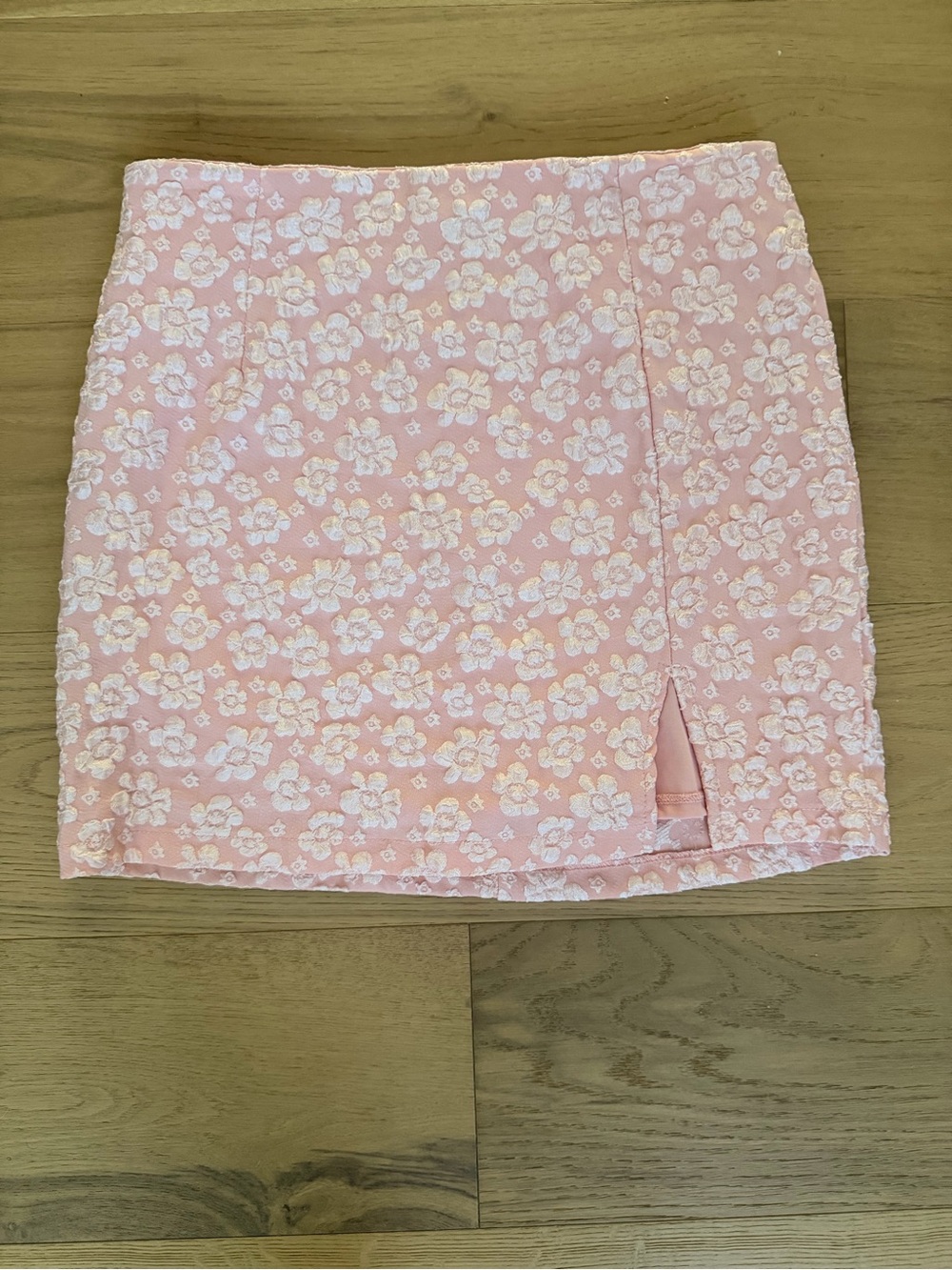 wild fable Pink Floral Jacquard Mini Skirt